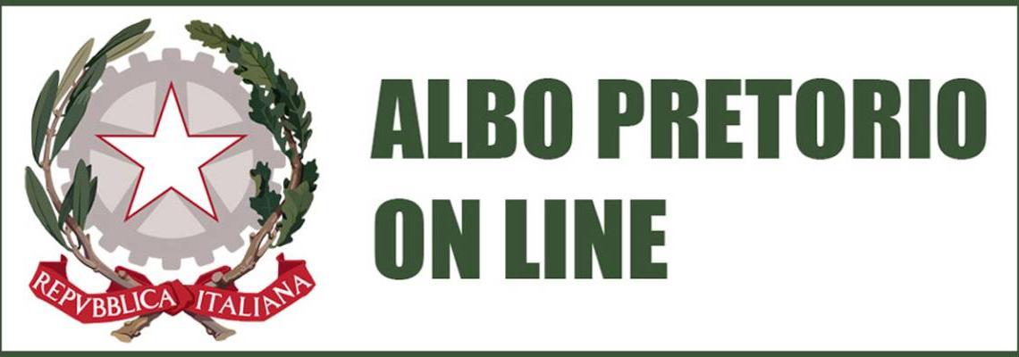 Albo Pretorio online fino a dicembre 2018